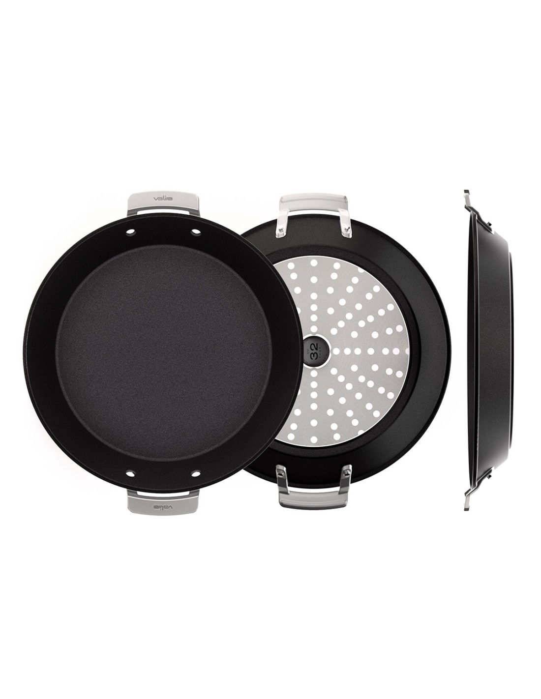 1 plat-a-paella-anti-adherent-aire-induction - electrofirst